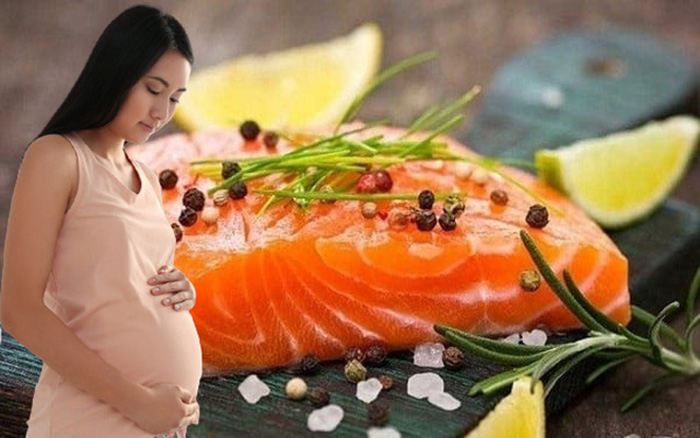 Mẹ bầu ăn cá hồi giúp thai nhi phát triển vượt trội