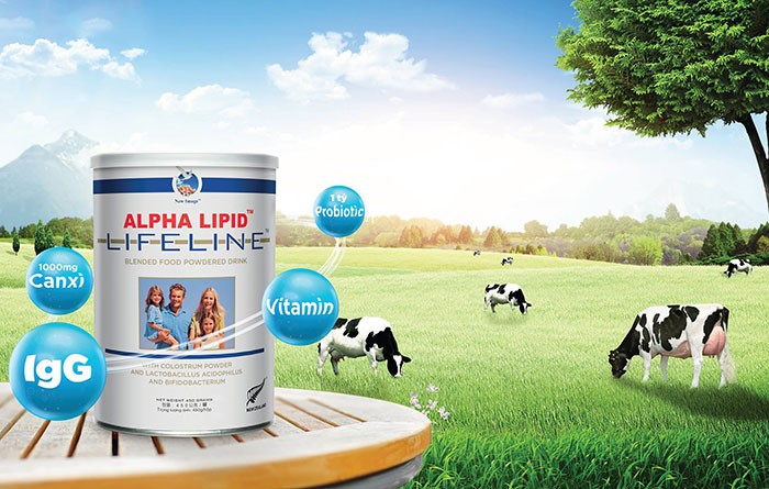 Dinh dưỡng bên trong Sữa non Alpha Lipid